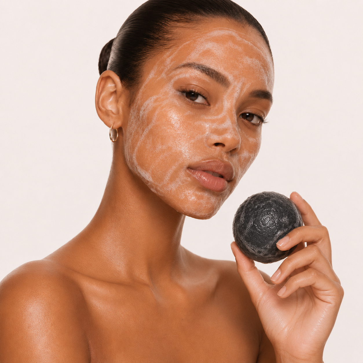 Savon visage boule magique